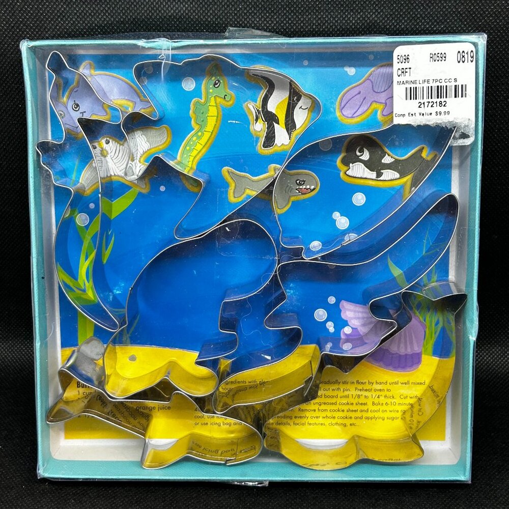 Marine Life Cookie Cutter Set